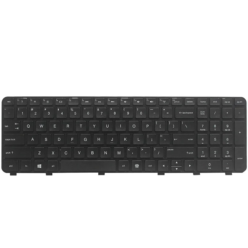Черная клавиатура для ноутбука с американской версией HP Pavilion DV6 DV6T 6000 6100 6200 английском 665937 251|Клавиатуры