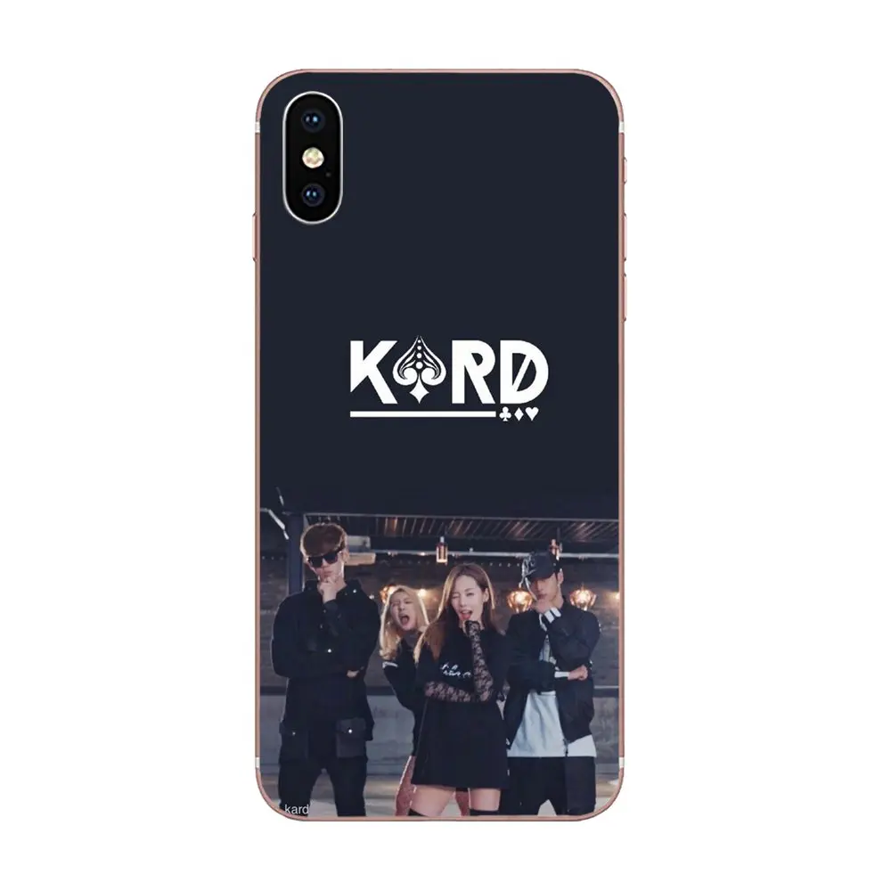 Розовый узор из ТПУ Корейская группа Kpop K.a.r.d для Huawei Nova 2 V20 Y3II Y5 Y5II Y6 Y6II Y7 Y9 G8 G9 GR3 GR5
