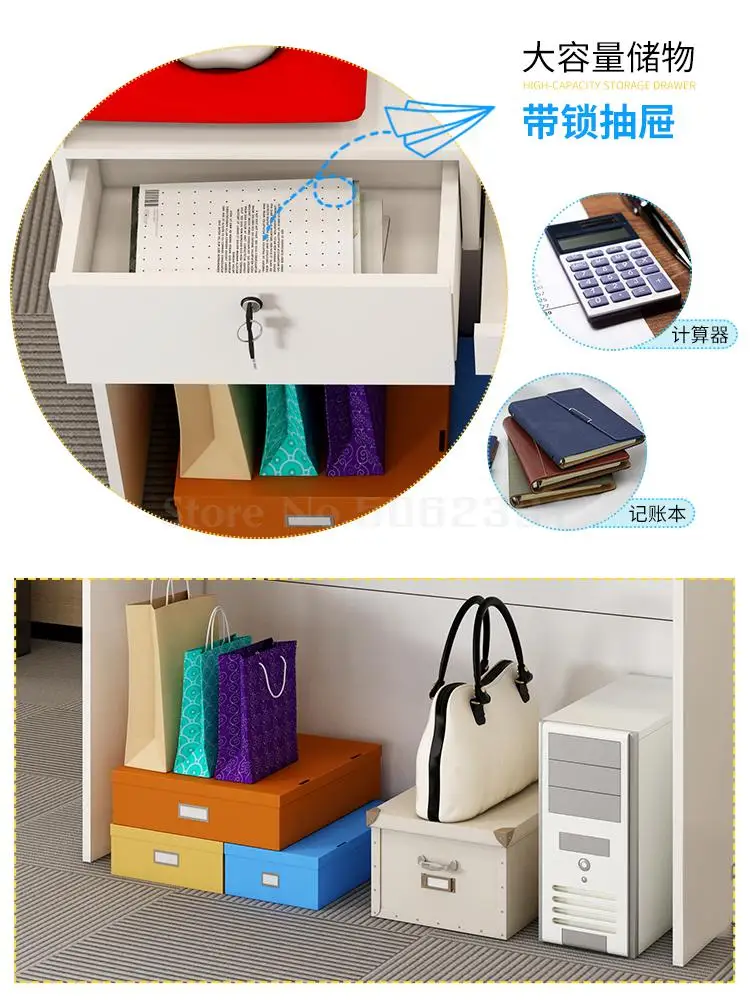 Простой современный Кассир для супермаркетов барный стол небольшой салон