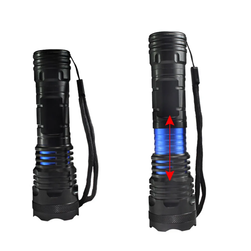 Фонарик яркий тактический фонарь для кемпинга советы питания 2019 новый открытый T6