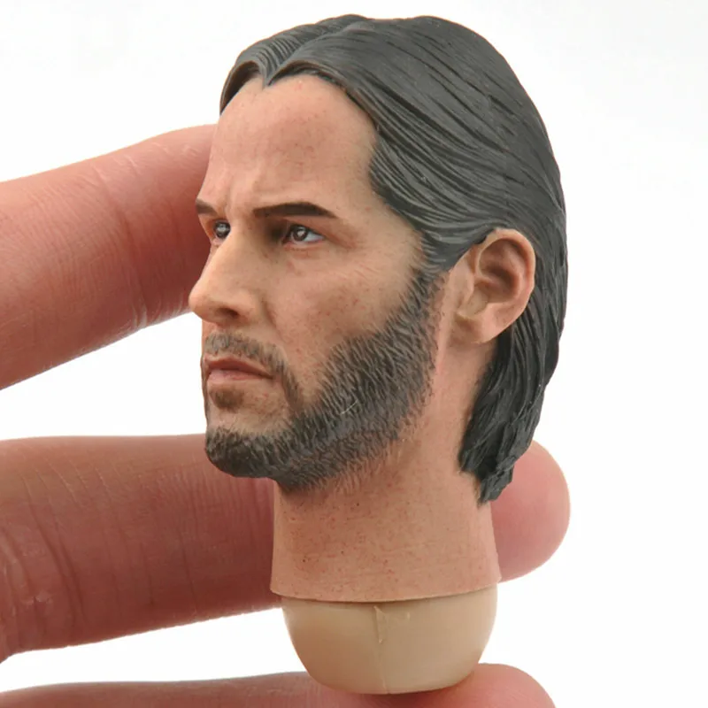 1/6 весы мужской головы лепить человек резьба Скульптура Бог убить Keanu подходит