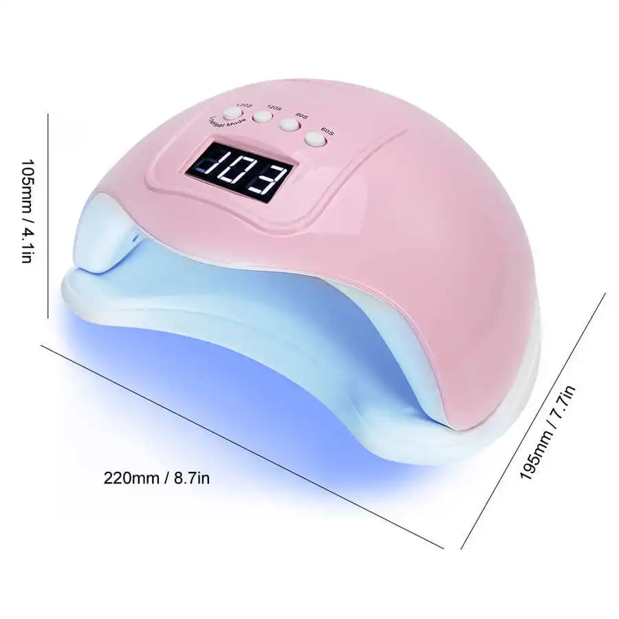 Лампа УФ светодиодный LED быстросохнущая для сушки ногтей 48 Вт|Сушилки ногтей| |