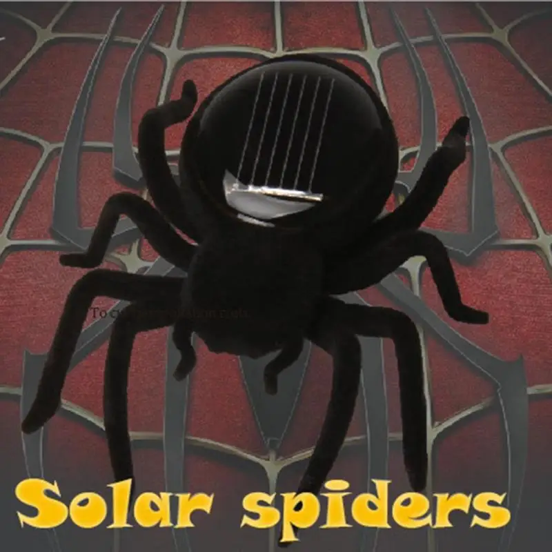 Солнечная энергия вибрирует вперед пластиковая имитация насекомых игрушки