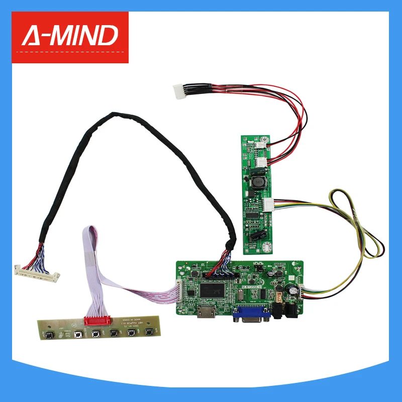 

HD MI VGA LCD Controller Board Work for 30Pin EDP LCD Screen Compatible Work With 21.5inch 1920x1080 LM215WF3-SDA1