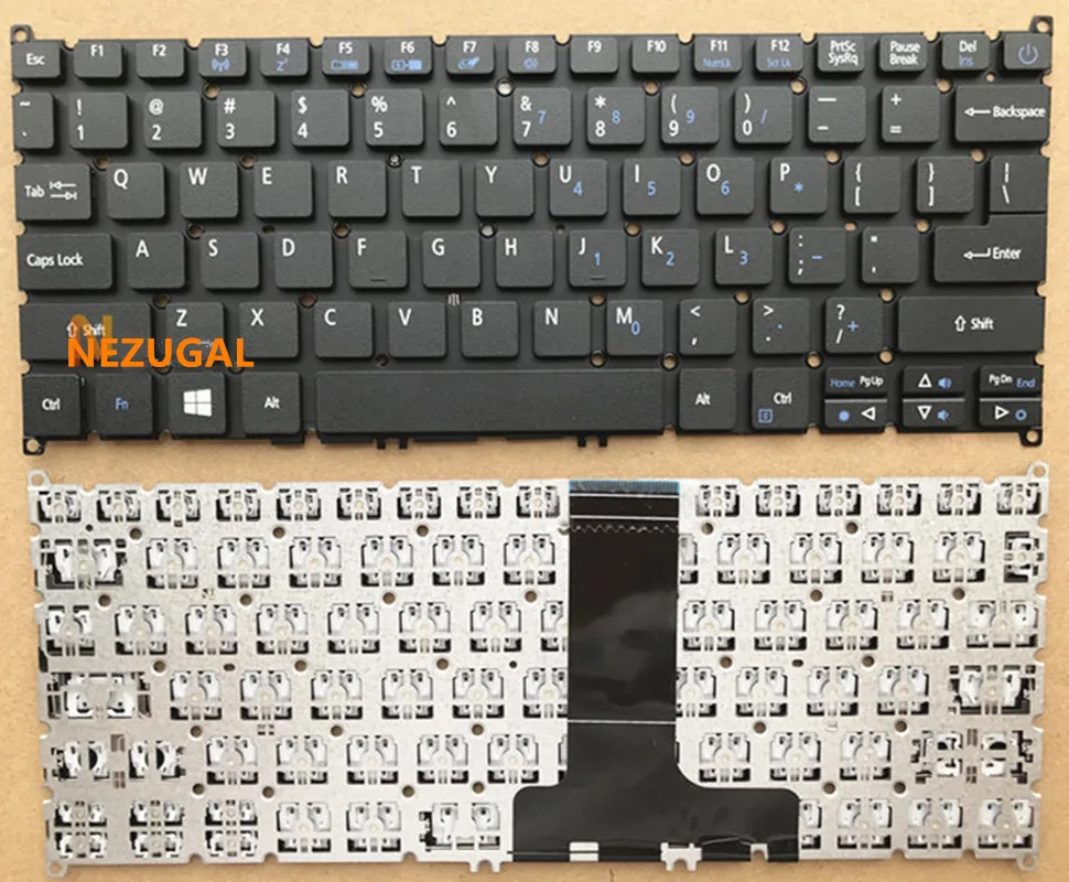 Клавиатура для ноутбука Acer ES1-132-C37M C9N8 один 11 AO1-132 ES1-1 US клавиатура | Компьютеры и