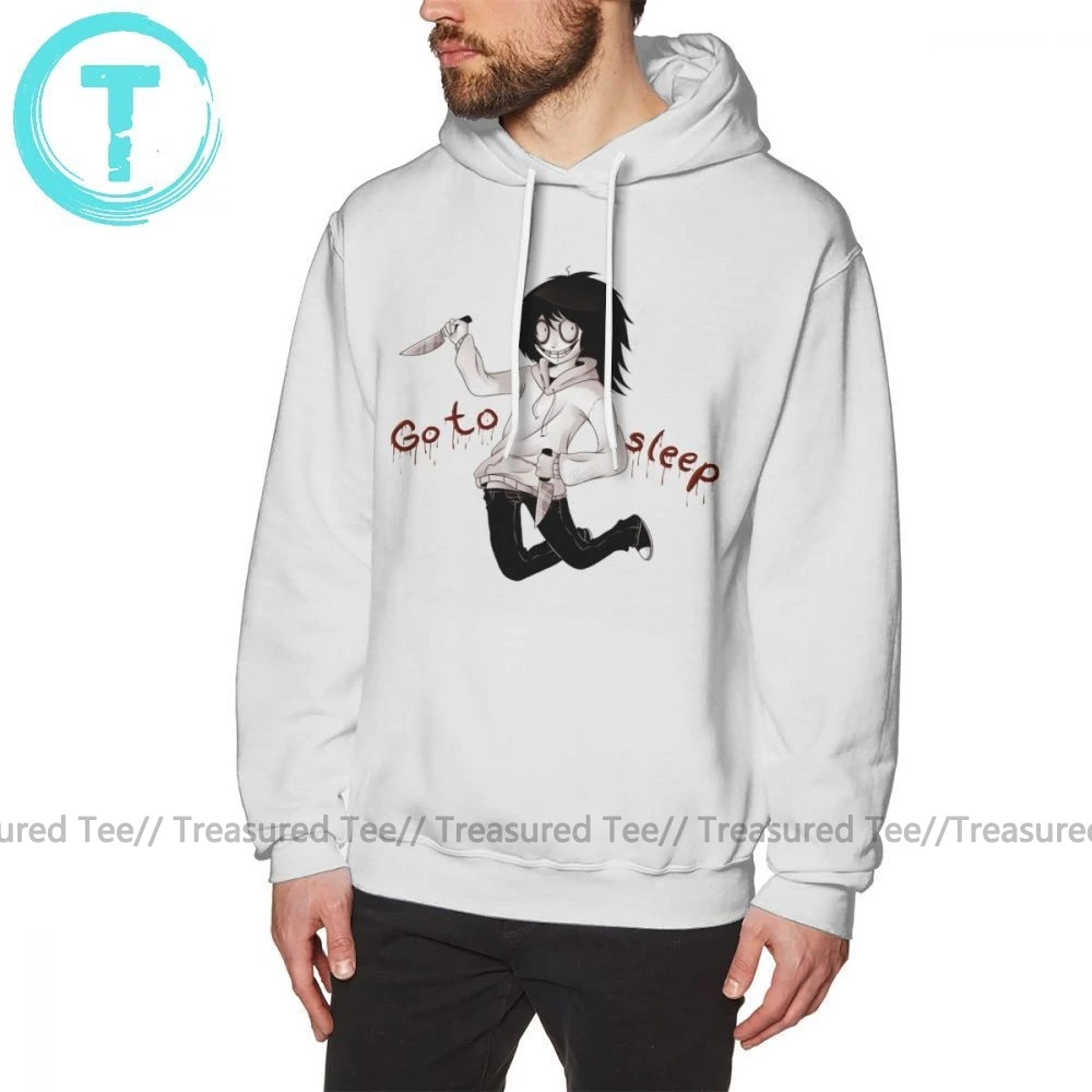 Jeff The Killer худи Jeff The худи с Killer XXL синий пуловер худи свободные длинные зимние хлопковые красивые мужские толстовки