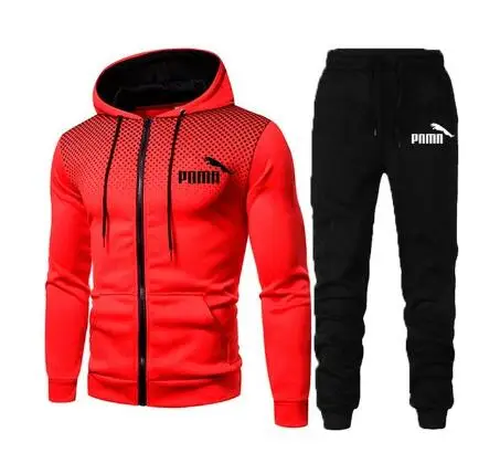 

2020 New Printed Sportswear Men's Warm Sportswear Hoodie + Pants Sportswear CasualSportswear Sportswear