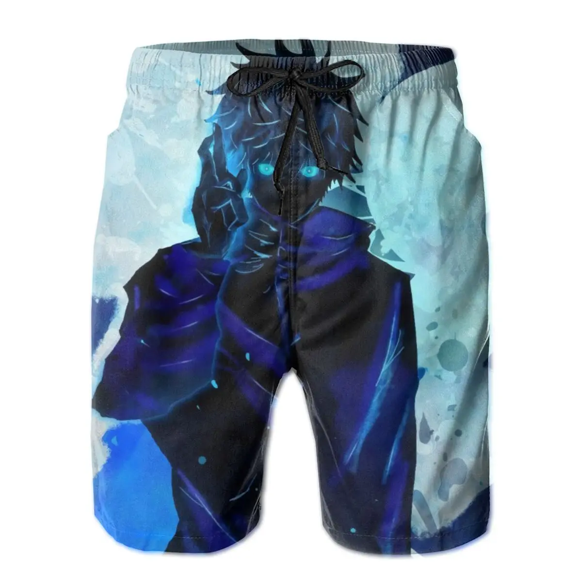 

Jujutsu Kaisen Men's Beach Board Shorts Swimwear Swimsuits Swim Surfing Boxer Trunks