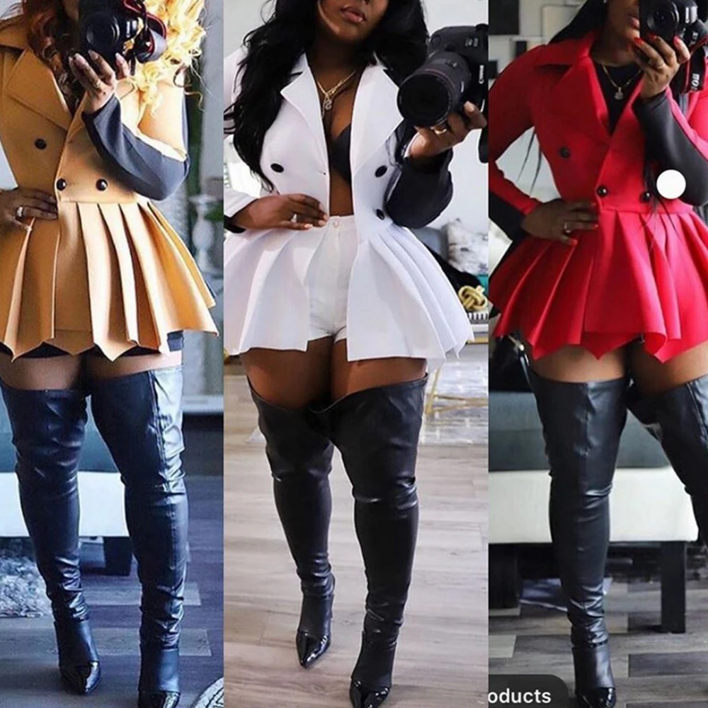 Сексуальная поясом лоскутное Тренч платье модное пальто и куртки Женское зимняя