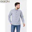 Мужская рубашка в клетку Baon B661002