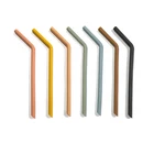 3 шт., Детские Силиконовые соломинки многократного использования, без БФА, соломинки, аксессуары для кормления, пищевой силикон