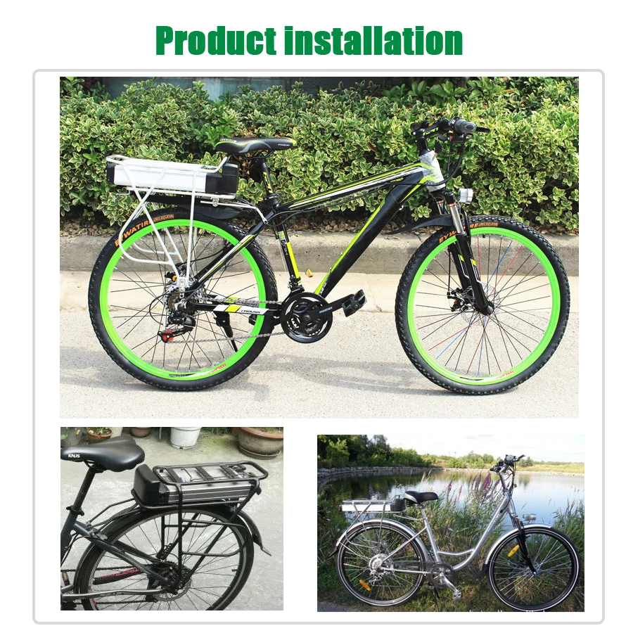 Задняя батарея Ebike 36В 10АЧ для E GO! Wondervelo Hapex City Line F1 F2 M1 M2 Электрический велосипед 18650