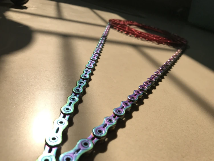 SUMC Diamond Like Coating 12 цепь для скоростного велосипеда полная полая технология SX12SL