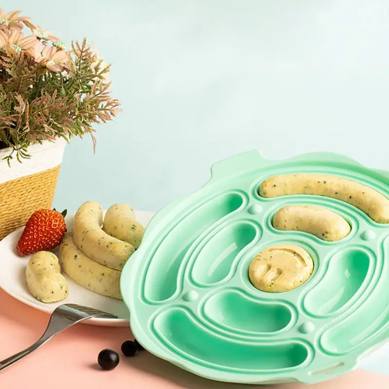 

Sausage Mold Non-Stick Silicone Hot Dogs DIY Ham Hot Dogs BPA Free Hot Dog Mold For Home Oven And Microwave Baking Tools