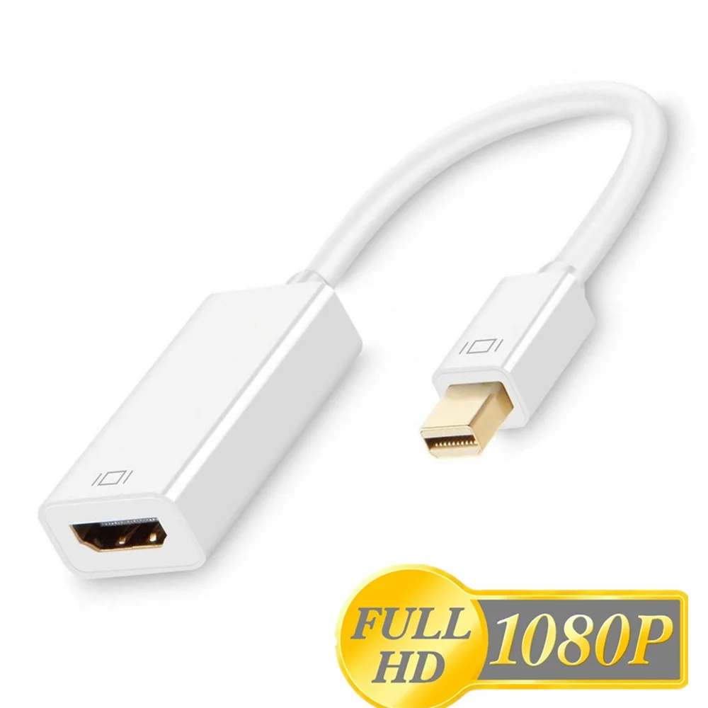 Mini DP to HDMI-compatible Adapter Cable Converter Display Port For Apple Mac Macbook Pro Air Notebook | Электроника