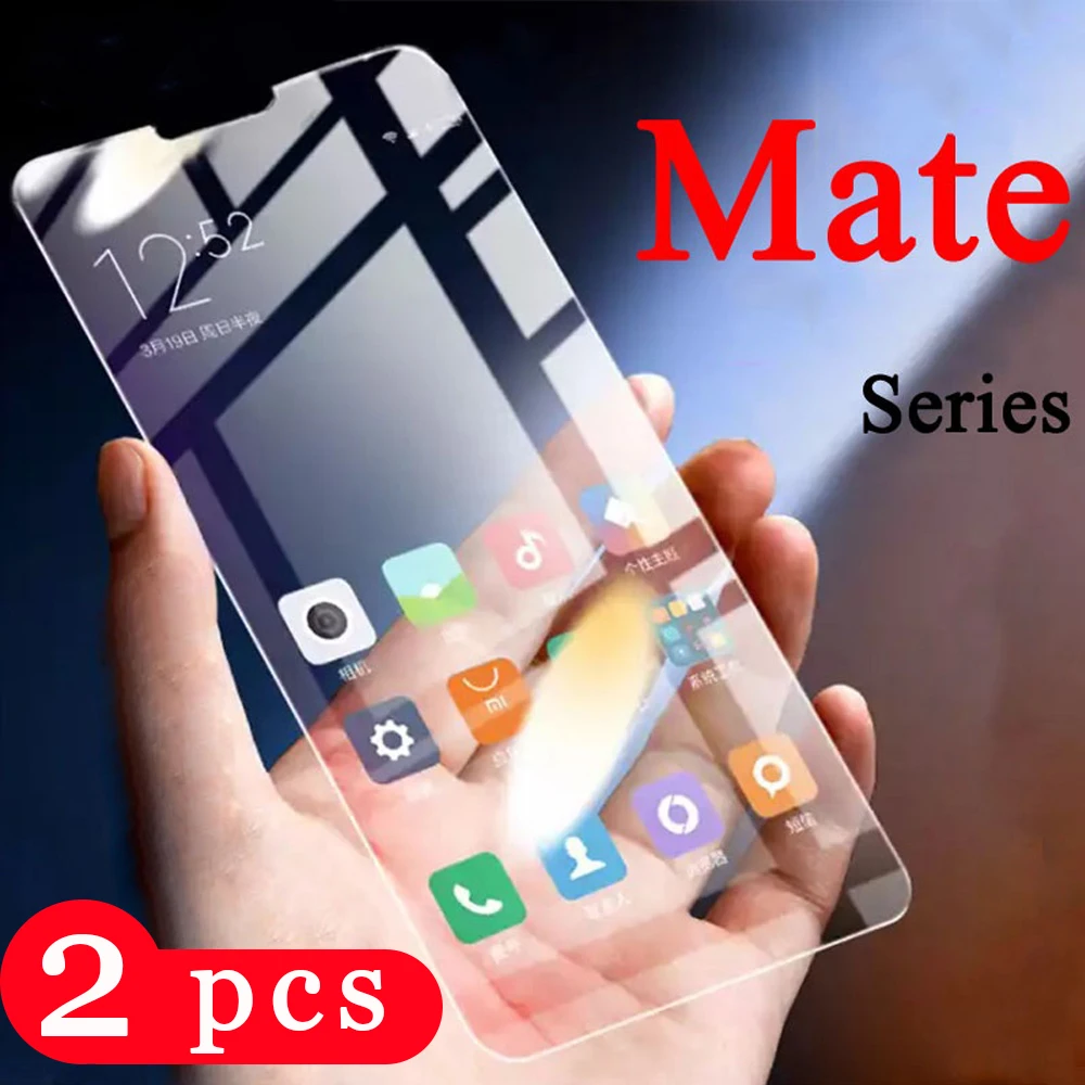 2 шт. для huawei mate 30 20 pro 20X 10 lite 9 Закаленное стекло Защитная пленка экрана телефона litr