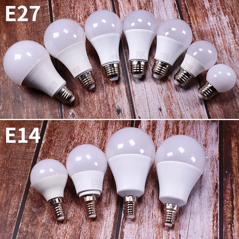 Светодиодная лампа E14 E27 светодиодсветодиодный лампы 3 Вт 5 9 12 15 18 20 220 В