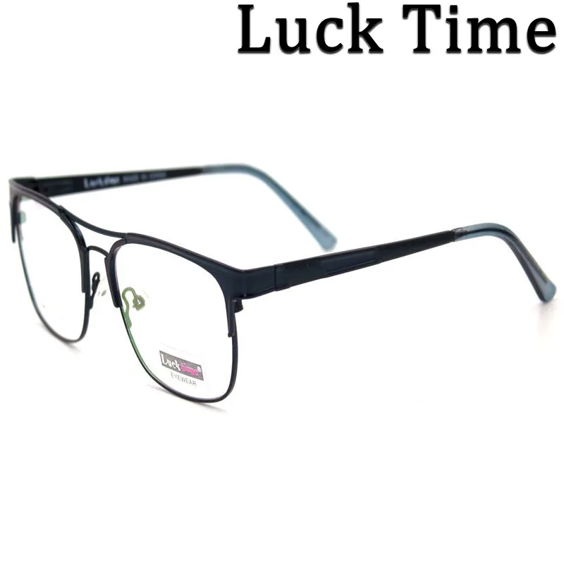 

New Fashion Man Metal Vintage Square Glasses Oversized Glasses Frame Optical Eyeglass Frame Spectacles Vision Eyeglasses #7536
