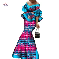2 piece women set dashiki african short sleeve two piece set crop top suit long skirt print v neck outfit africa clothing wy8102