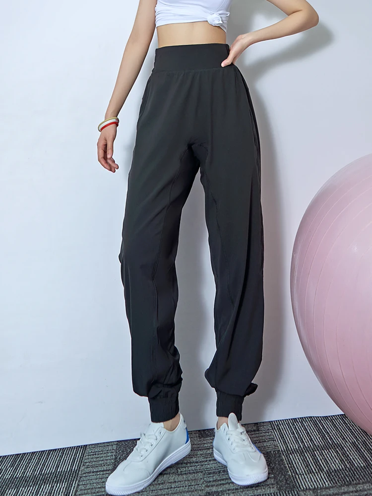 

2020 NEW Women Casual Loose Yoga Pants Trousers Baggy Jumpsuit Harem Pants High Waist sport pants women summer running pants