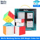 Кубик-головоломка MoYu meilong, 2x2x2, 3x3x3, 4x4x4, 5x5x, 5 скоростей, 2x2, 3x3, 4x4, 5x5