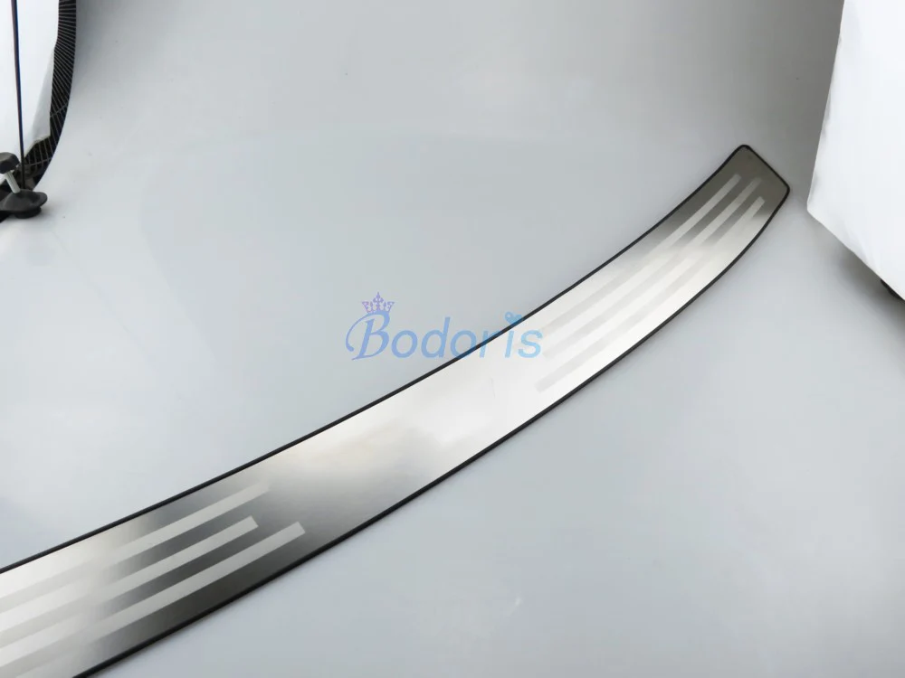 Накладка на порог двери заднего бампера из нержавеющей стали #304 2009-2017 аксессуары