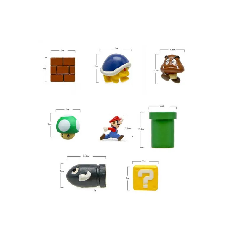 Милый 3D холодильник в стиле супер Марио из смолы волшебное украшение сделай сам