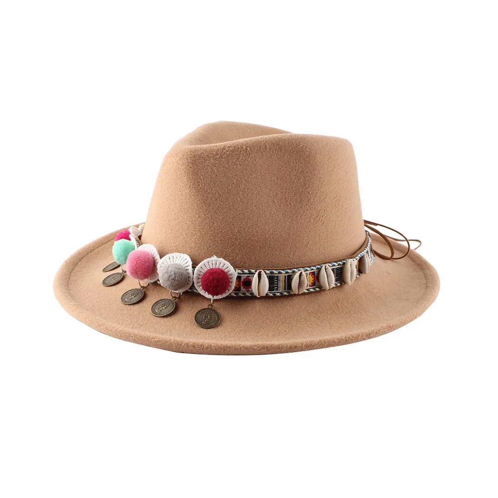 Международная торговля в Европе и Америке джазовая шерстяная шапка-котелок