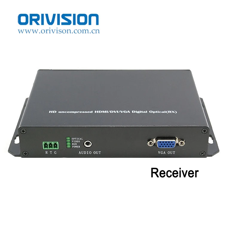 

No compression VGA Optical Fiber KVM Extender with Single model 1-core 20KM 1080P KVM Fiber Transmitter and Receiver