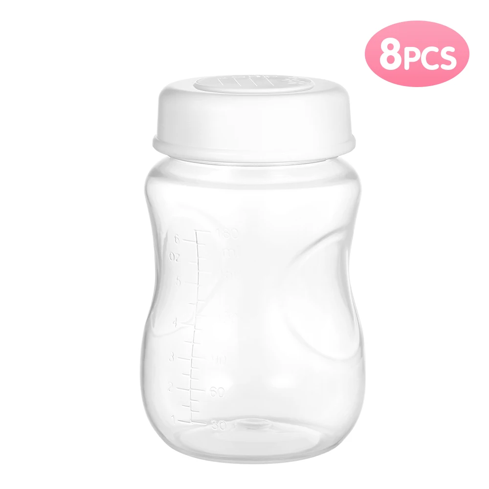 180 мл/6 1 oz 8 шт. грудного молока бутылки с герметичной крышке термос широким
