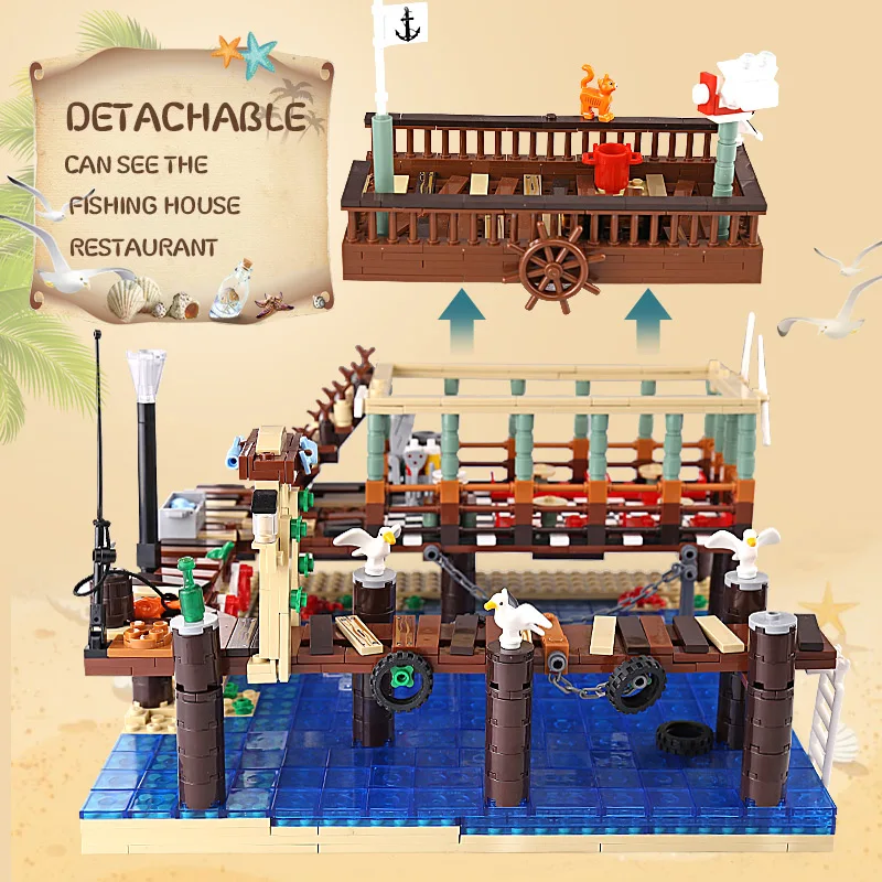 Модель детского конструктора из строительных блоков развивающая