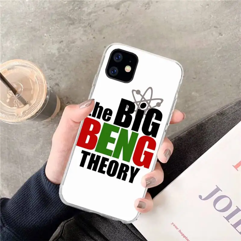 Чехол для телефона CUTEWANAN с теорией Большого Взрыва iPhone 11 pro XS MAX 8 7 6 6S Plus X 5S SE XR |