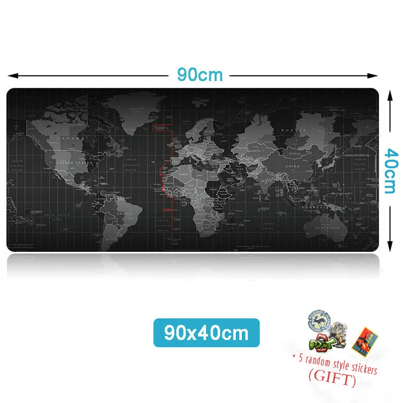 90 X 40cm Коврик для мыши с изображением лягушки, большая карта старого мира, ноутбук, компьютерный коврик для мыши, игровой коврик для мыши, практичный офисный стол, поверхность для отдыха - Цвет: 90 X 40cm