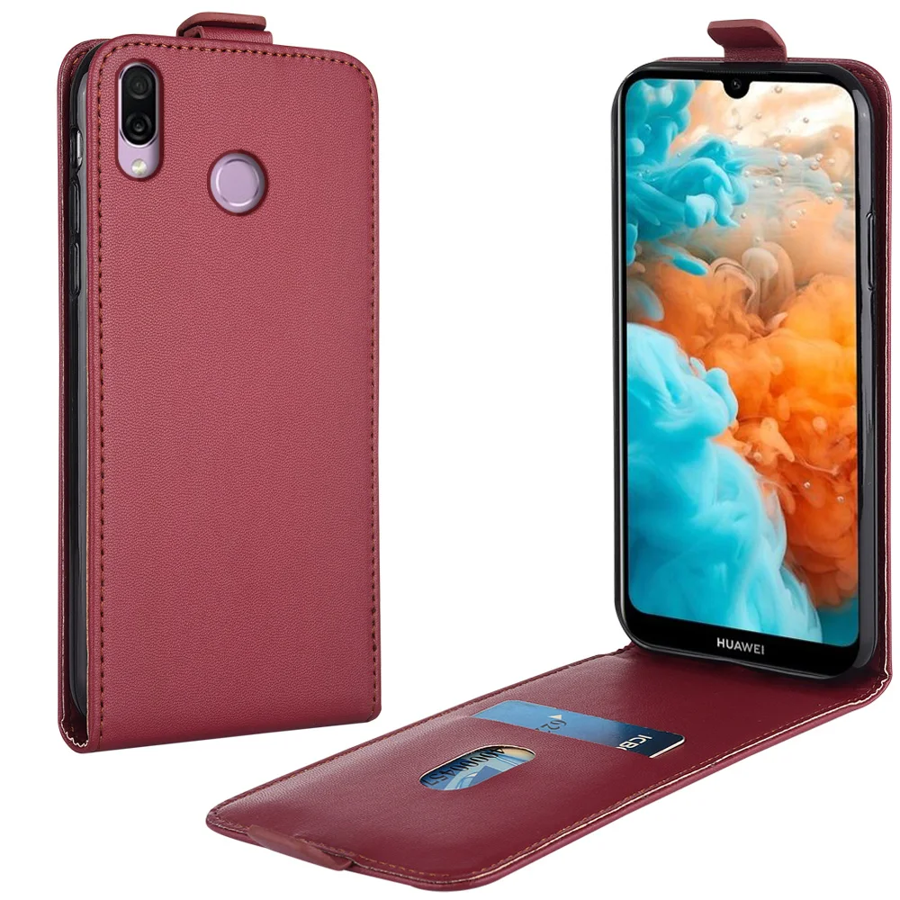 

Флип-чехол для Huawei Y6 2019 дюйма, женский кожаный чехол для телефона Y6 2019