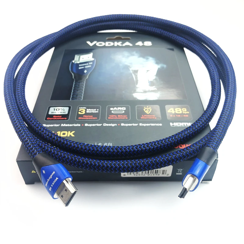 HiFi VODKA HDMI 3D &amp 4K Ultra HD 2160P Audio Cable Plasma Video TV AV Line | Cables