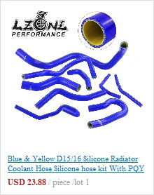 LZONE-9 шт. комплект силиконовых шлангов радиатора для 02-07 Subaru Impreza WRX/STi GDA/GDB EJ20 JR-LX1803C-QY