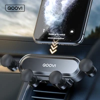 gravity car holder for phone in car mount mobile phone holder gps stand air vent clip for iphone 12 samsung a51 xiaomi huawei