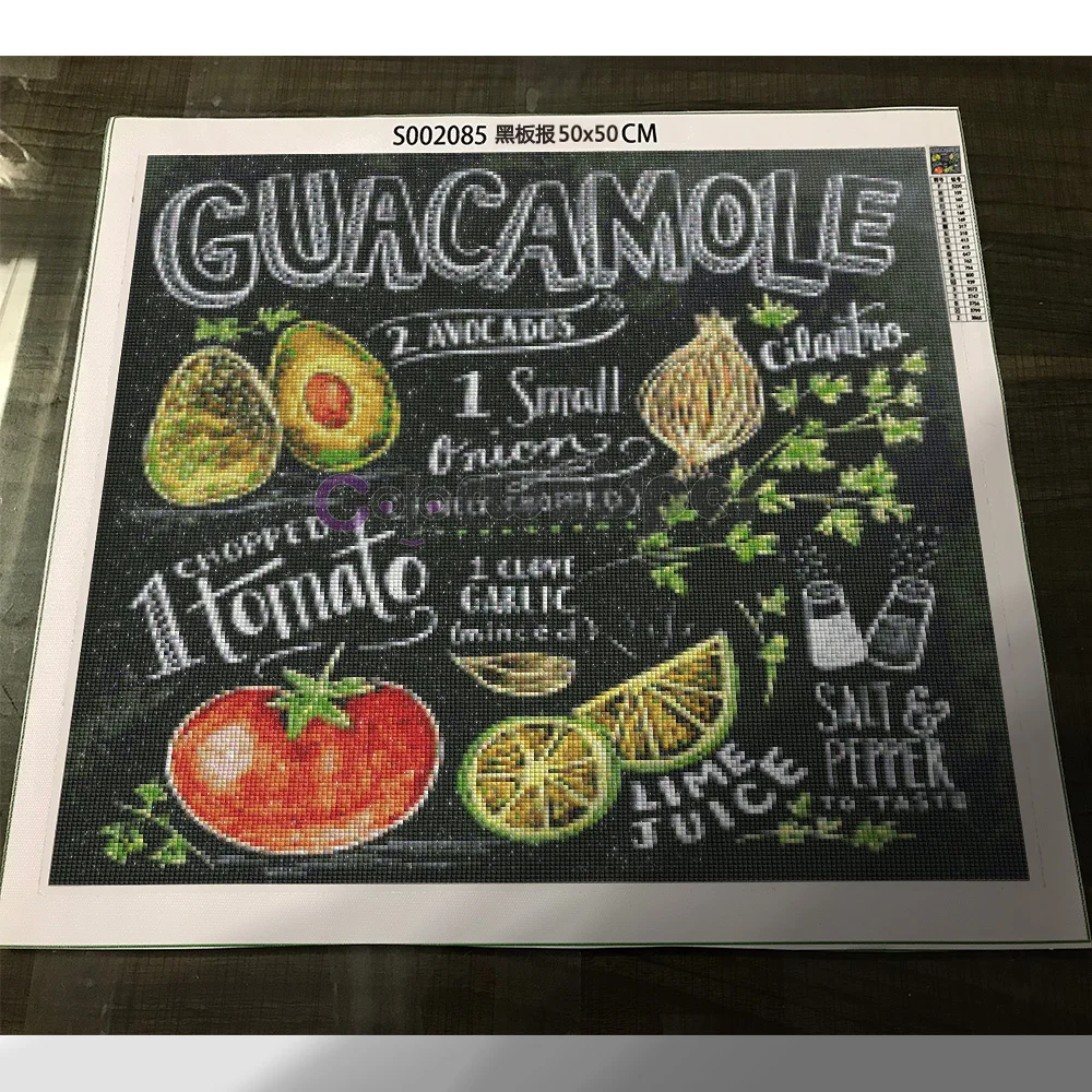 Алмазная картина полностью квадратная/круглая дрель Зеленый трактор грузовик 5D