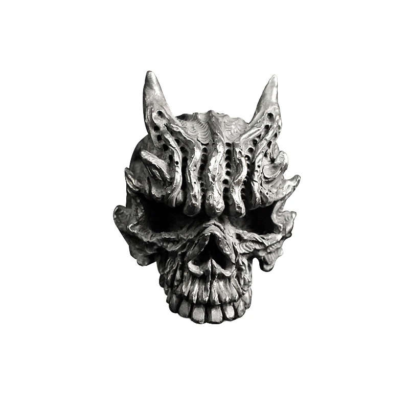 

Customized a Crow Original Handmade Dark Domineering Takahashi Xiurocha Emperor 925 Sterling Silver Brass Men and Women Ring Thu