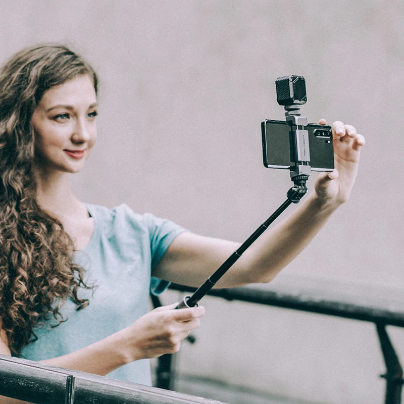 PGYTECH Vlog Phone Extension Pole Tripod 1/4-inch mount Selfie Stick For Dji Osmo pocket/Sony A6400 A6300 | Электроника