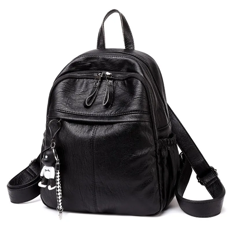 

Женский рюкзак из натуральной кожи, винтажный дорожный рюкзак ручной работы для девочек-подростков, новинка 2021