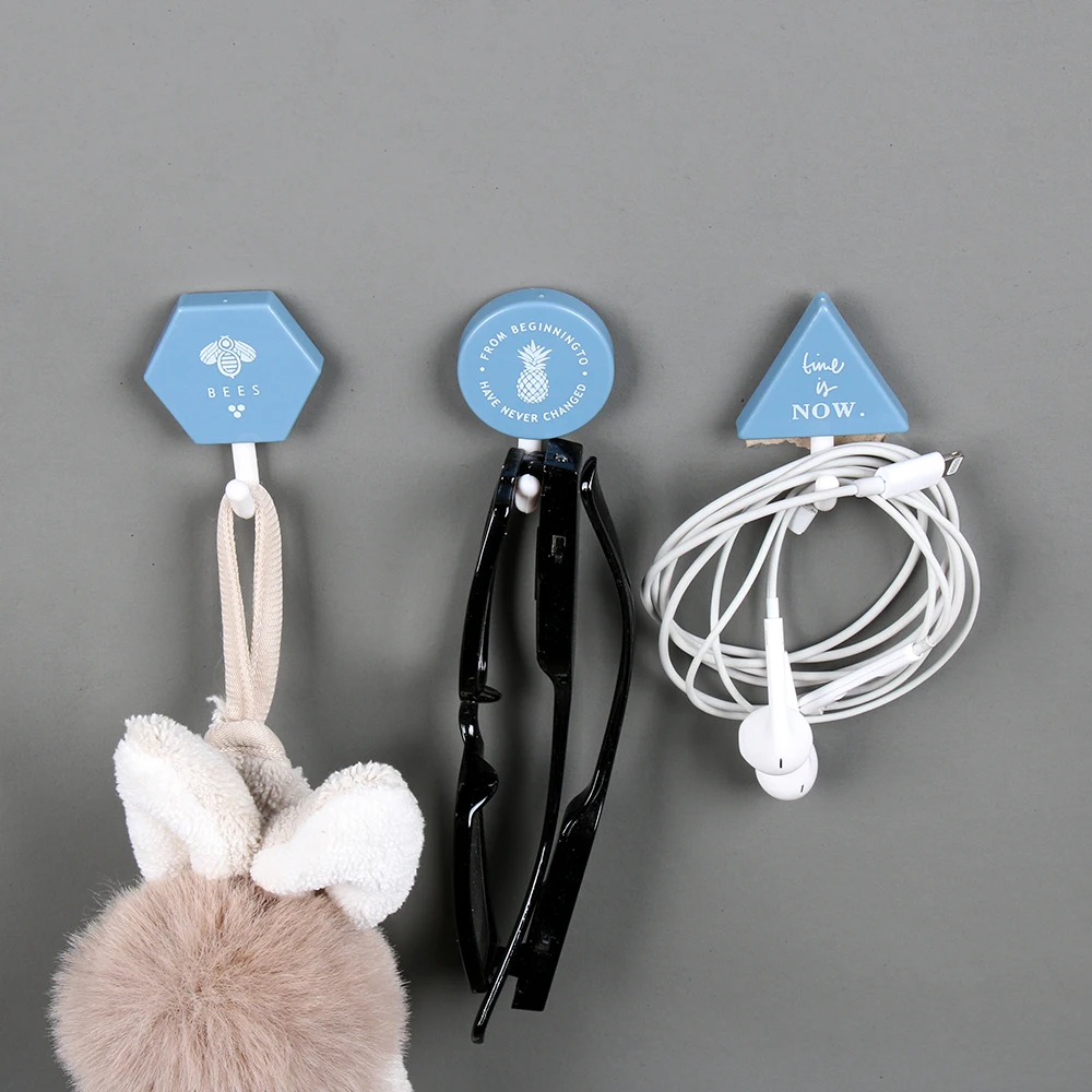 Настенные Стикеры для кухни ванной комнаты 3 шт./компл. дверной крючок без следов