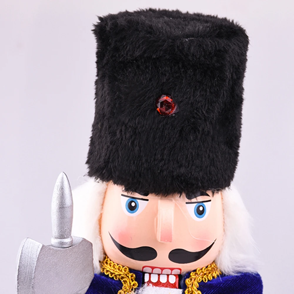 Деревянная подвеска винтажная ручная работа гайковёр кукла солдат марионетка