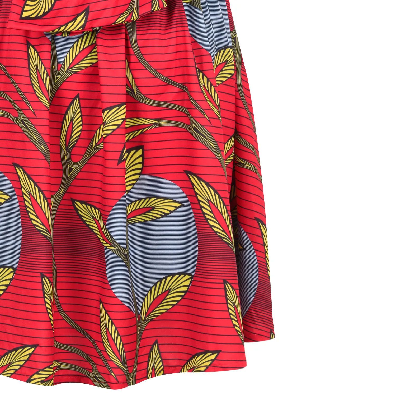 

Wide Leg Jumpsuit 2021 New African Plus Size Women's Fashion Digital Printing Sexy V-Neck + Pocket Long Loose Flared Jumpsuit
