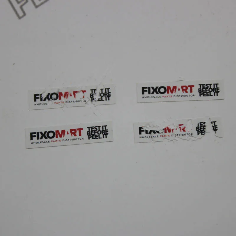 Изготовитель этикеток для наклеек в виде яиц хрупкие этикетки размера рулона