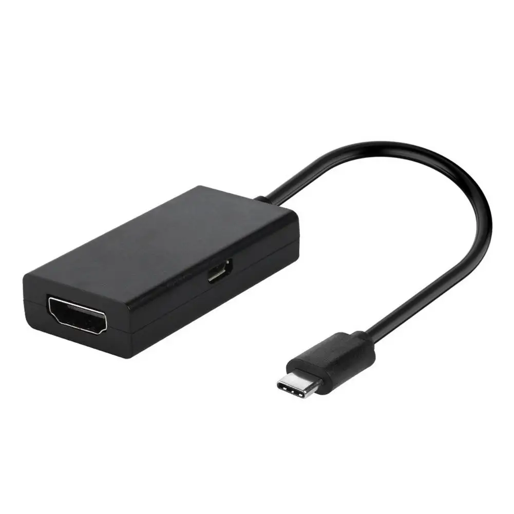 

1080P HD адаптер Тип C простой в эксплуатации преобразователь Тип C в DHMI HD адаптер Домашнее аудио видео оборудование Прямая поставка Лидер прода...