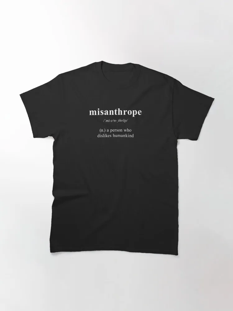 

Женская Классическая футболка Misanthrope