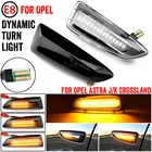 2 шт., динамические фонари для поворотников, 12 В