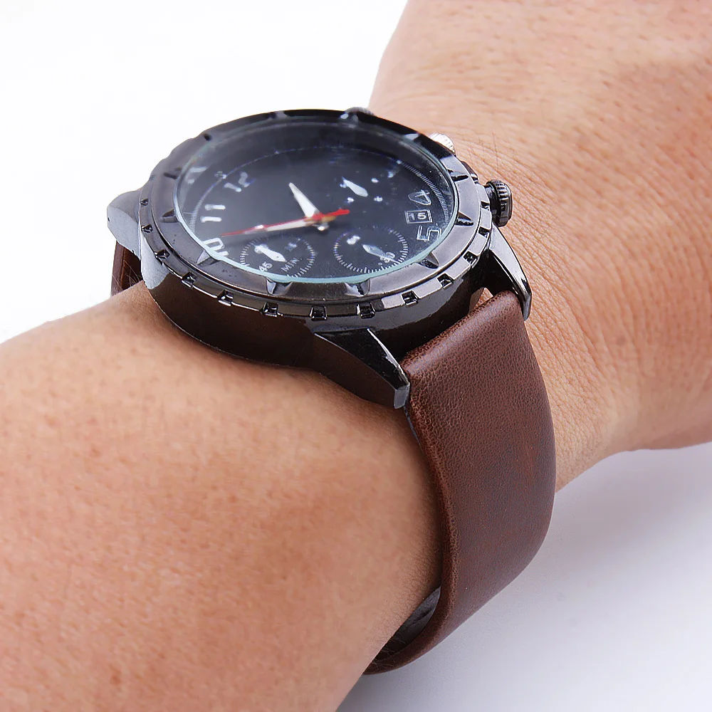 18 мм/20 мм/22 мм/24 мм кожаный ремешок для Samsung Galaxy Watch 3 41/45 42/46 активный 2 Huami Hauwei Quick Release