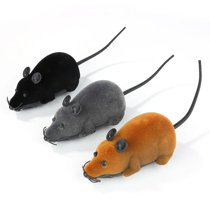 Hot Creative Remote Control Cat Toy Rat Mouse Funny Cute Wireless Controlled Multicolor Kids Toys Drop Shipping | Дом и сад